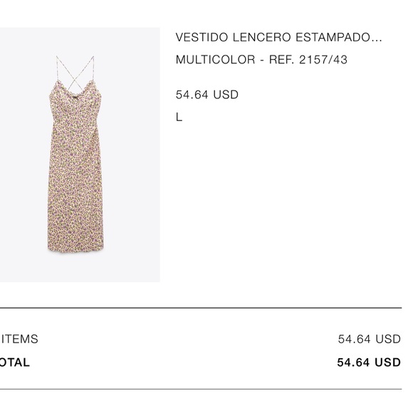 Vestido Lencero dress - Picture 2 of 2